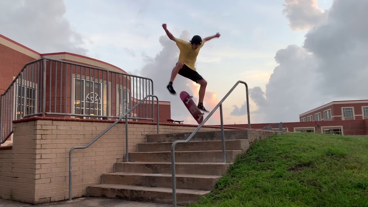 6 Stair Kickflip Battle