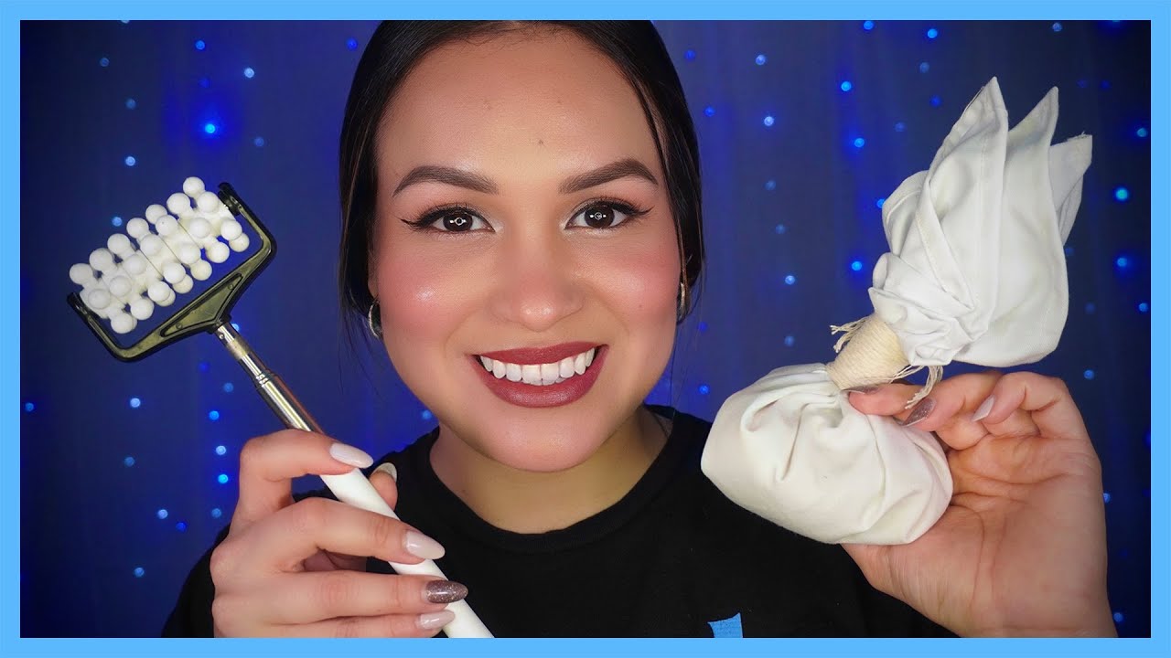 masaje de espalda roleplay asmr para dormir 😴 | Soul ASMR