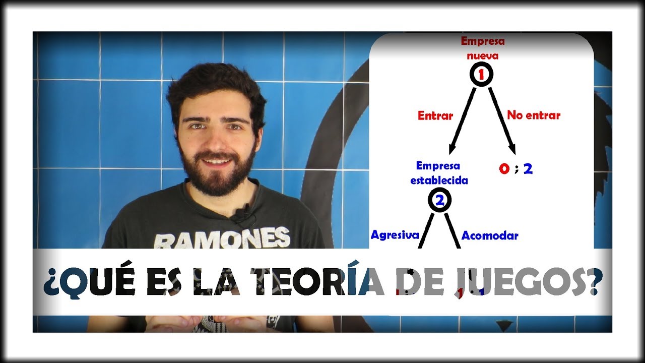 ¿Qué es la teoría de juegos? (game theory)