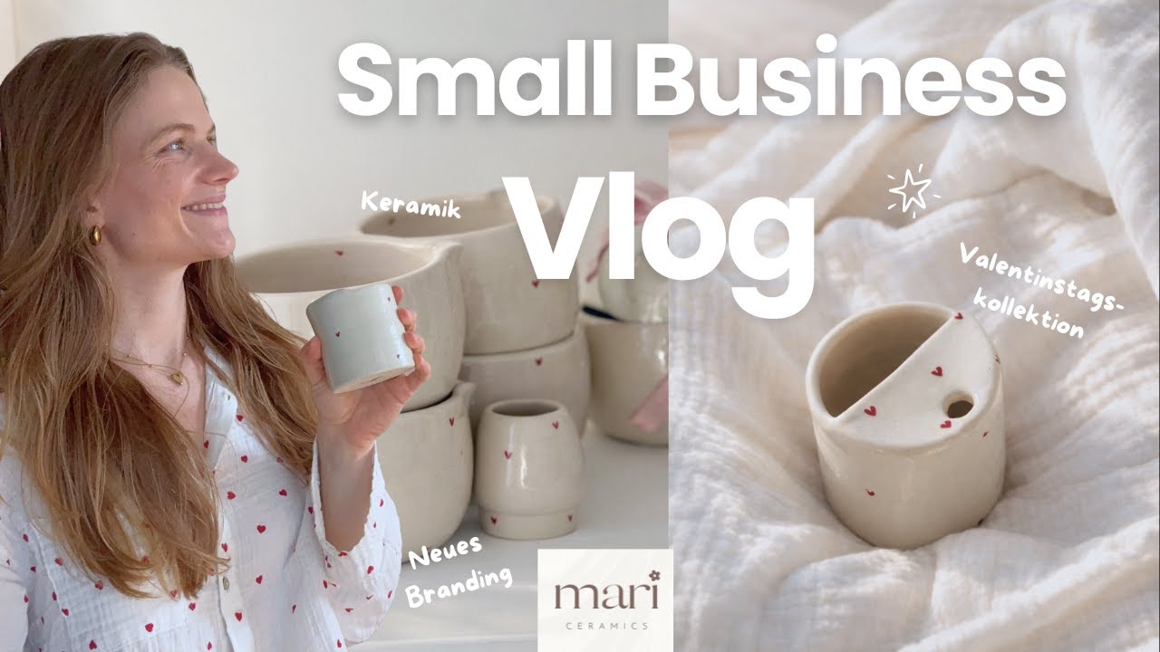 Small Business Vlog | ⭐️ Rebranding, neue Kollektion & was jetzt ansteht 🎀