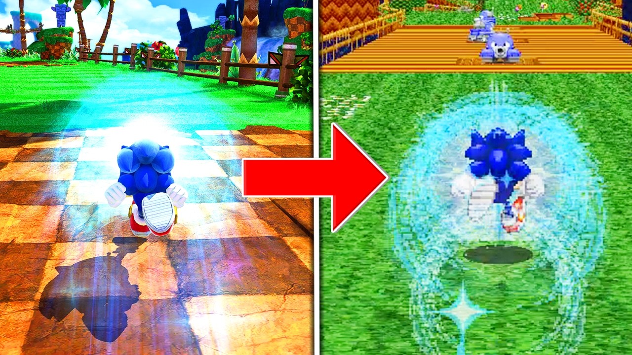 What If Sonic Generations and Sonic Robo Blast 2 Switch Gameplay Styles?!