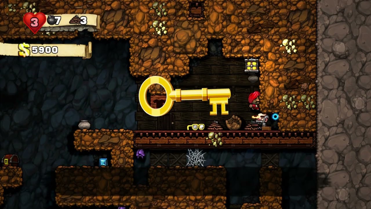 SPELUNKY HD Я ПРОШЕЛ С ПЕРВОГО РАЗА