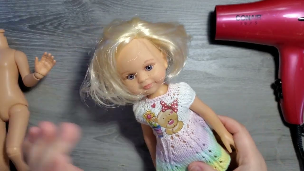 New Articulated Korean body for Paola Reina Doll. How to change head and arms