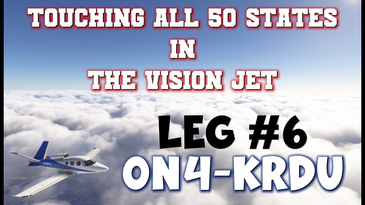 Touching ALL 50 States In The Vision Jet - Leg 5 KTTN - ON4