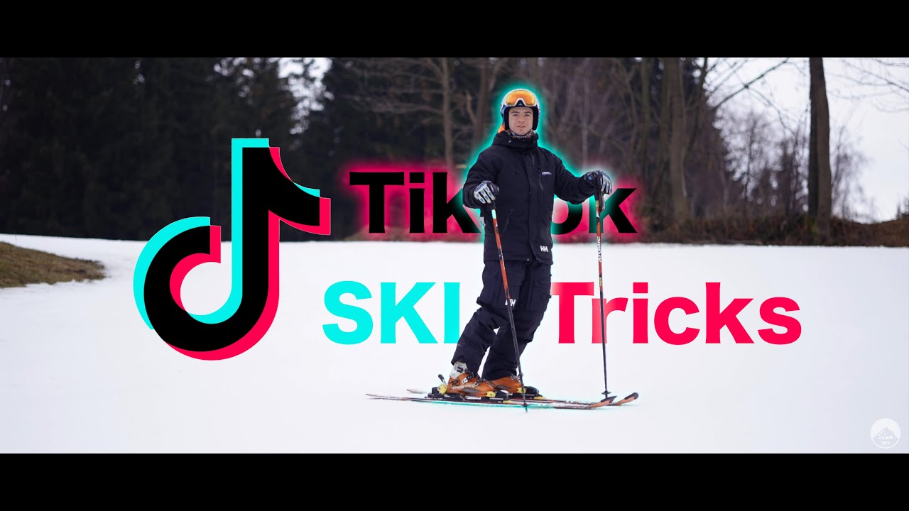 TOP 5 TikTok FUNNY TRICKS | LYŽE