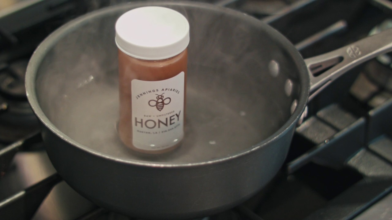 How to liquefy crystallized honey quick!