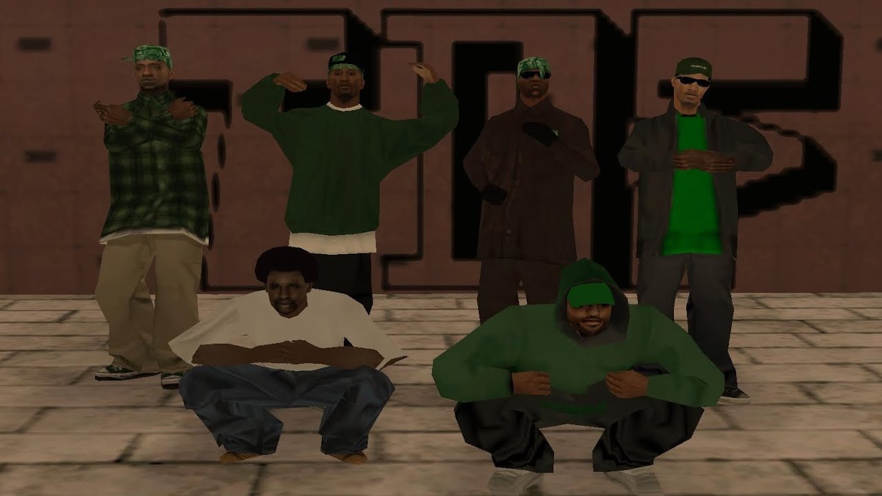 Temple Drive Families- Can't Stop Won't Stop (GTA SA) (updated)