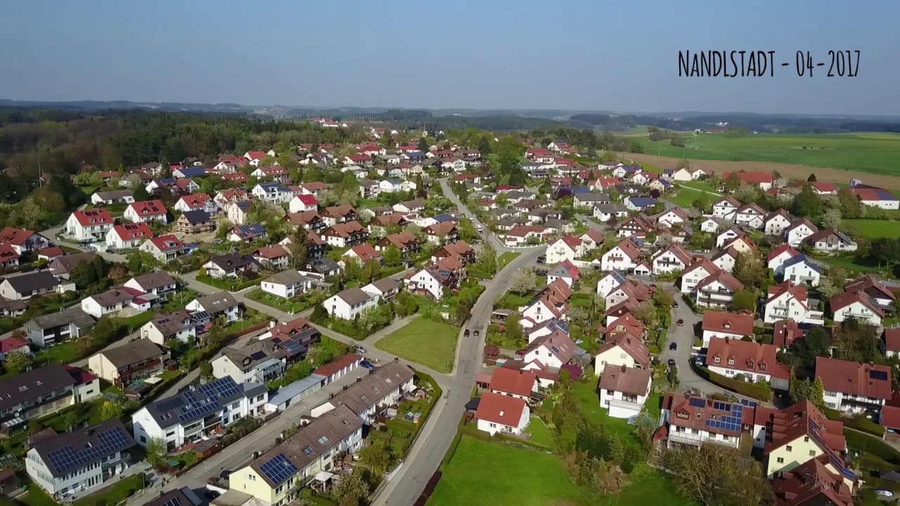 Nandlstadt von oben - 2017/04 - Hallertau von oben