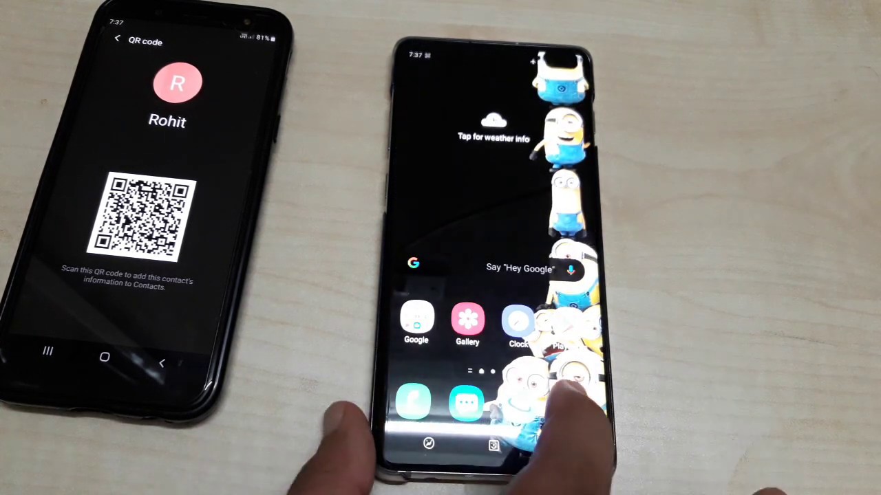 How to take contacts in seconds with QR code | QR code