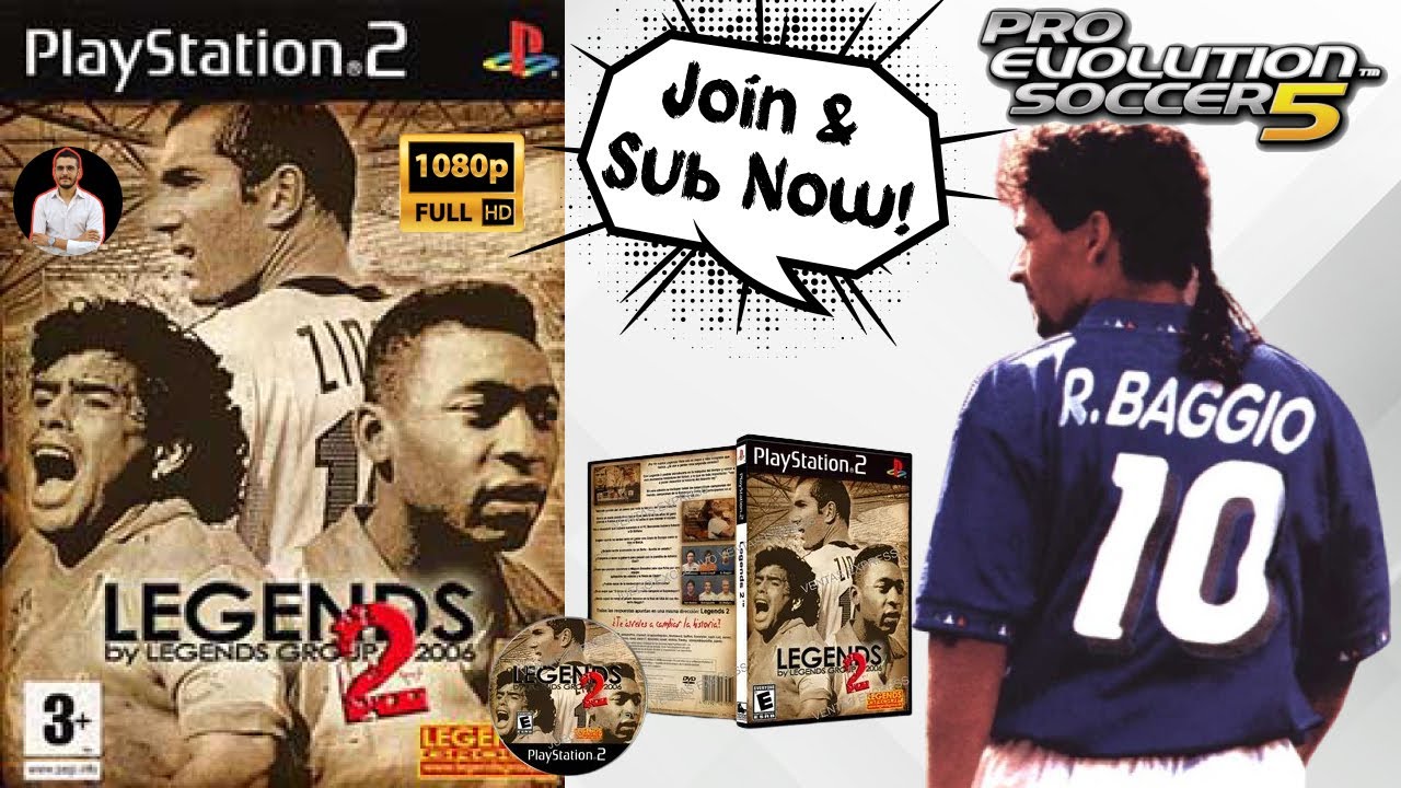 PES 5 Legends 2 - Match Compilation! Ramy CHARFEDDINE vs Youssef CHARFEDDINE