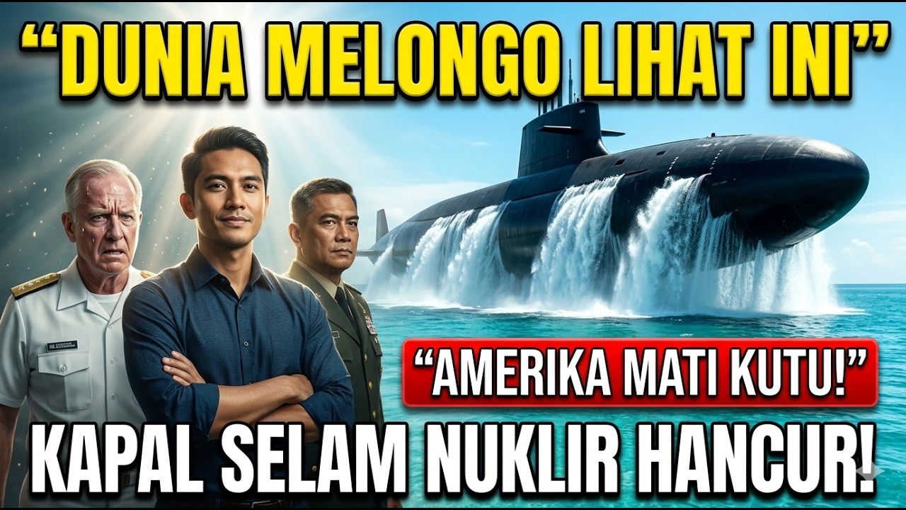 AMERIKA TUNDUK! Kapal Selam Nuklir AS Dibuat Mati Kutu oleh Pemuda Indonesia di Dasar Palung Banda!