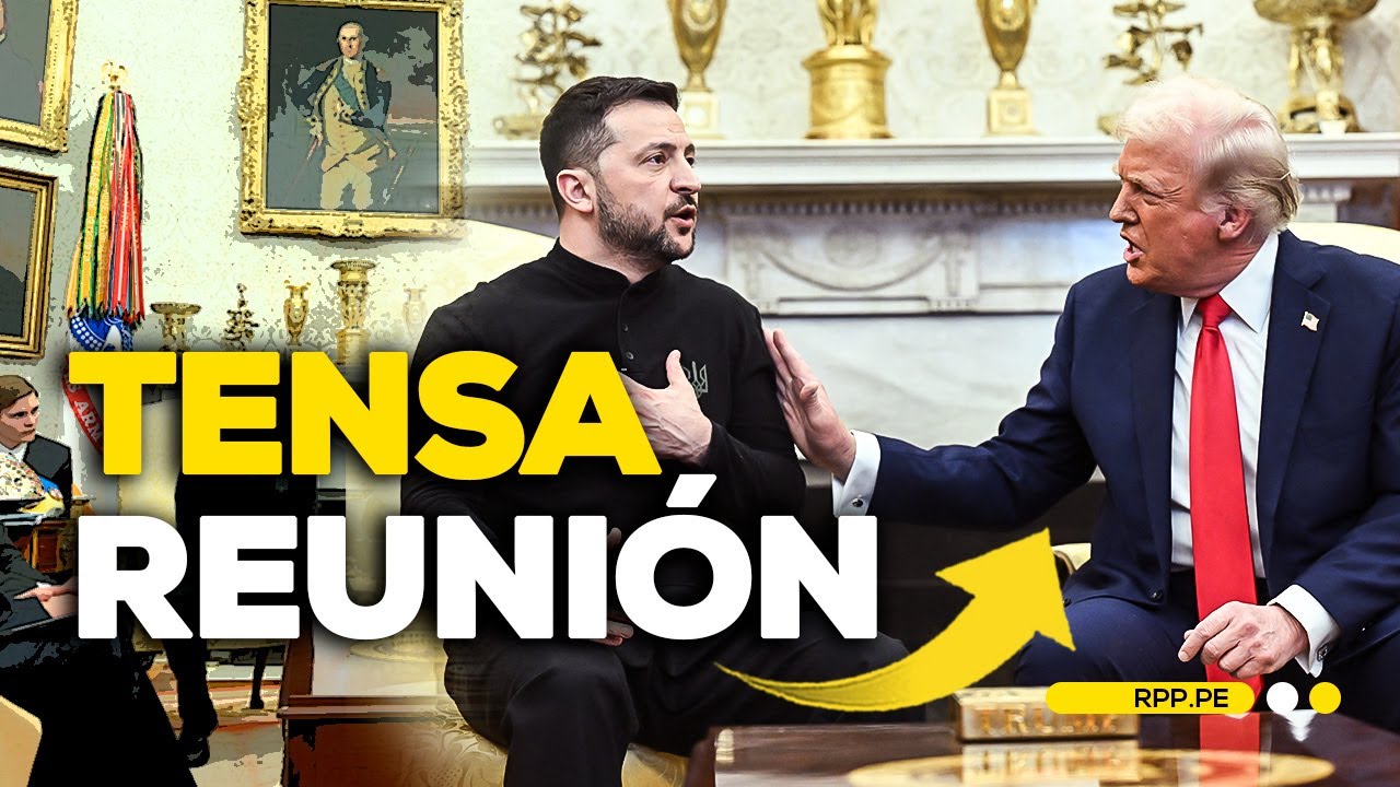 La tensa reunión entre Trump y Zelenski en la Casa Blanca #RPPEspeciales