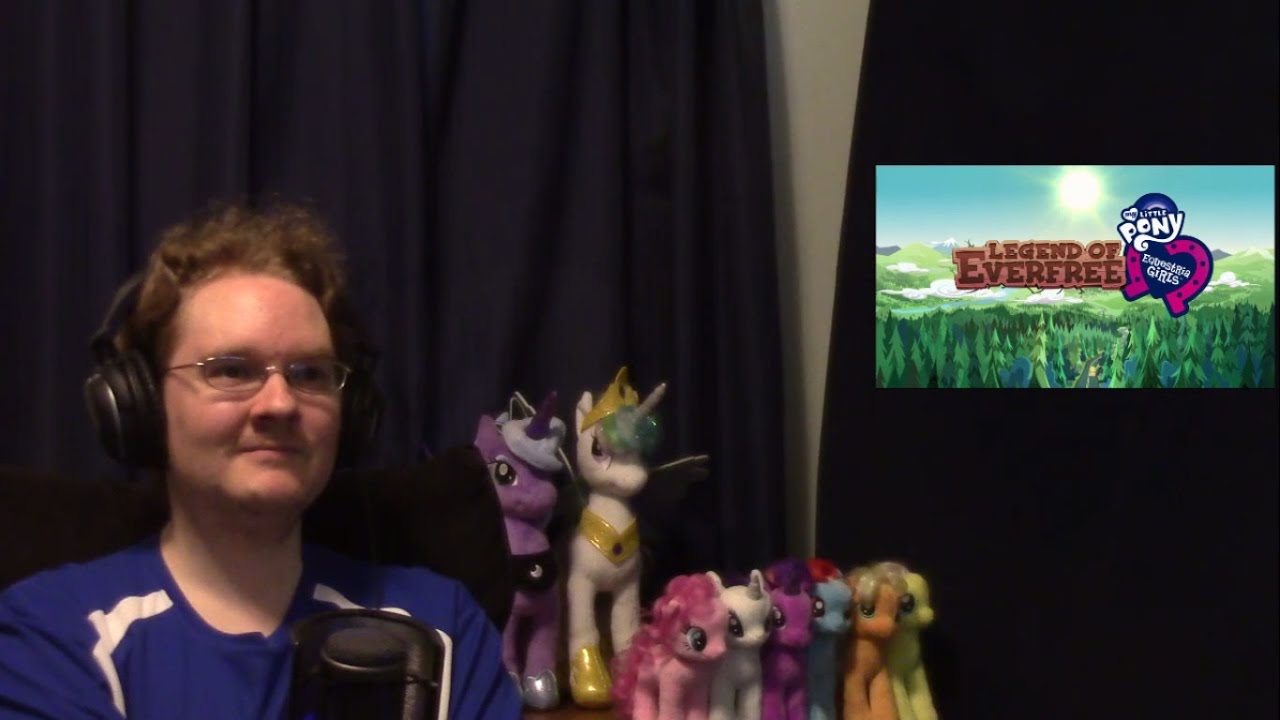 MLP EQG Legend of Everfree Reaction Blind Reaction / Commentary