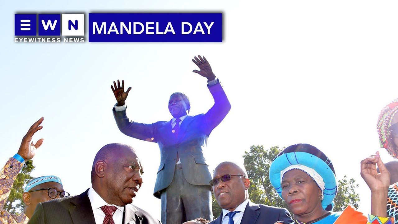 Two new statues of Nelson Mandela unveiled in the Eastern Cape