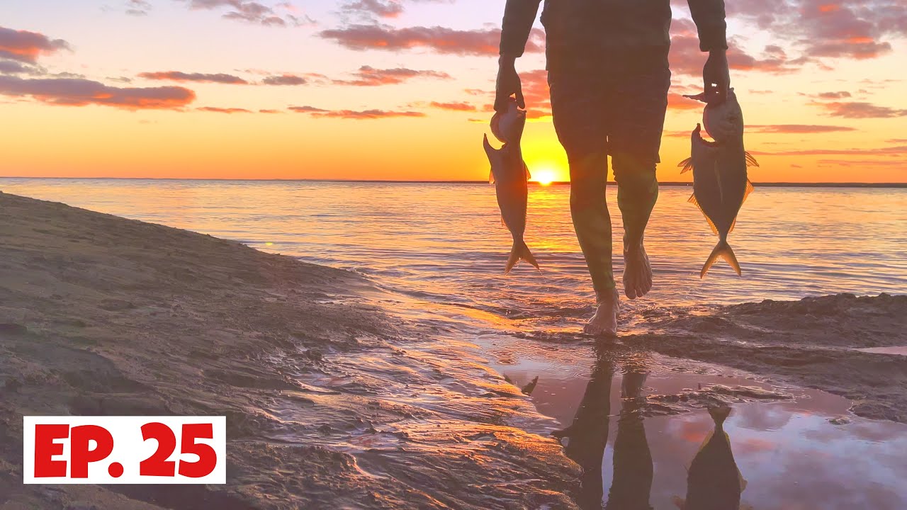 Land Based Fishing a Beautiful New Zealand Harbour
