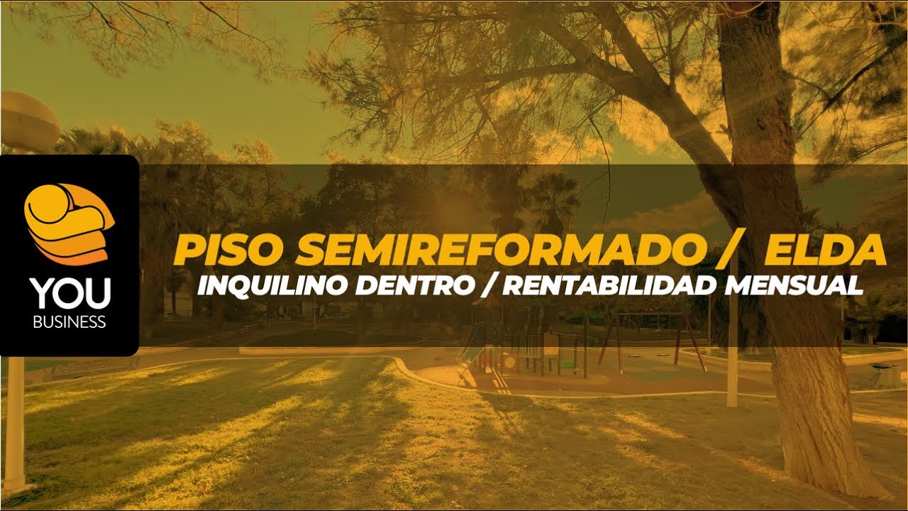 💰 Piso Semireformado en Elda por 65.000 € | Alta Rentabilidad con Inquilino