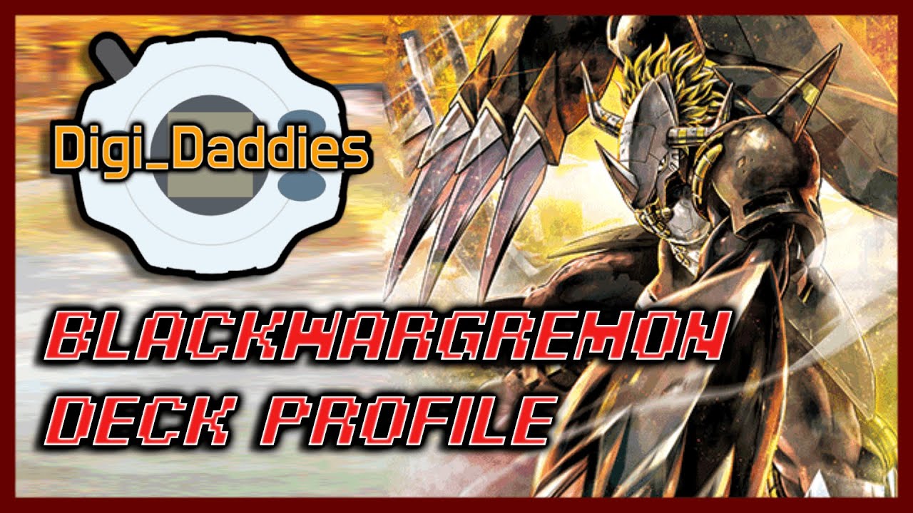 BLACKWARGREYMON DECK PROFILE | BT8 New Awakening Digimon Card Game