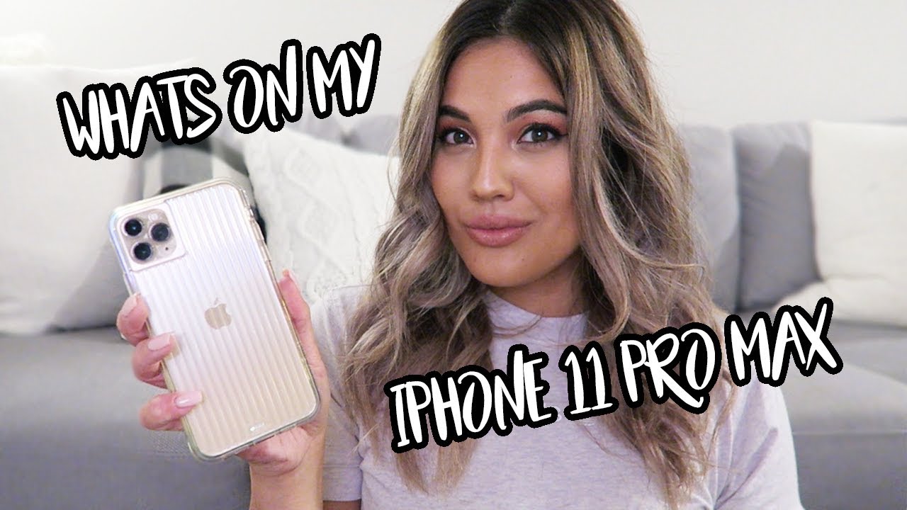 IPHONE 11 PRO MAX REVIEW + WHATS ON MY IPHONE + HOW I EDIT MY PHOTOS
