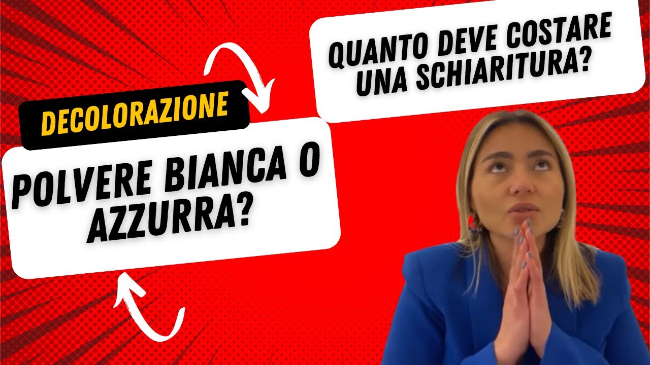 Differenza tra Deco Polvere Bianca e Polvere Azzurra | Il Segreto per una Schiaritura Perfetta