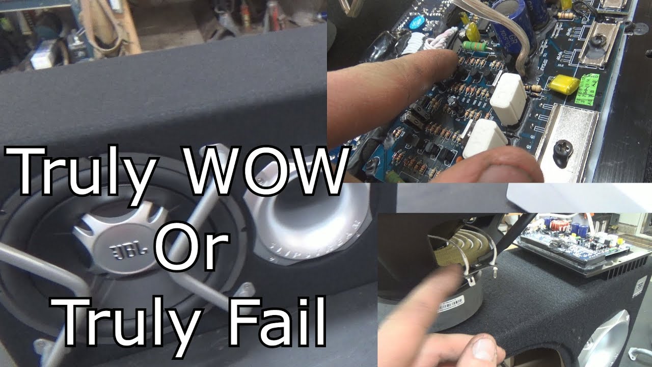 JBL GT-BASSPRO12 Unboxing ,Teardown And Test