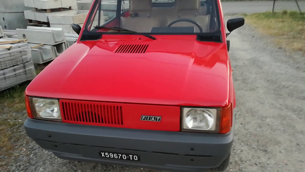 Avviamento Fiat Panda 30 (1982)