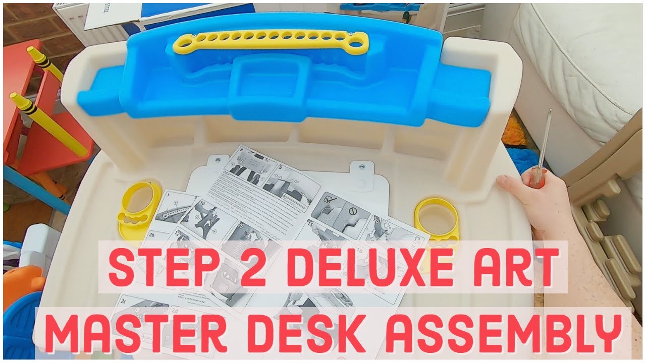 Step2 Deluxe Art Master Desk Assembly 2021