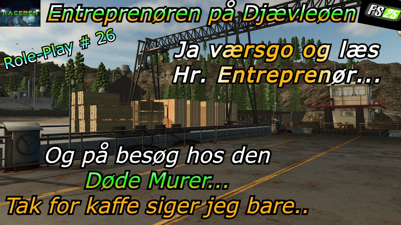 Ja værsgo og læs Hr. Entreprenør... 18+ 🏗️ Entreprenøren på Djævleøen 🚧 # 26 FS25