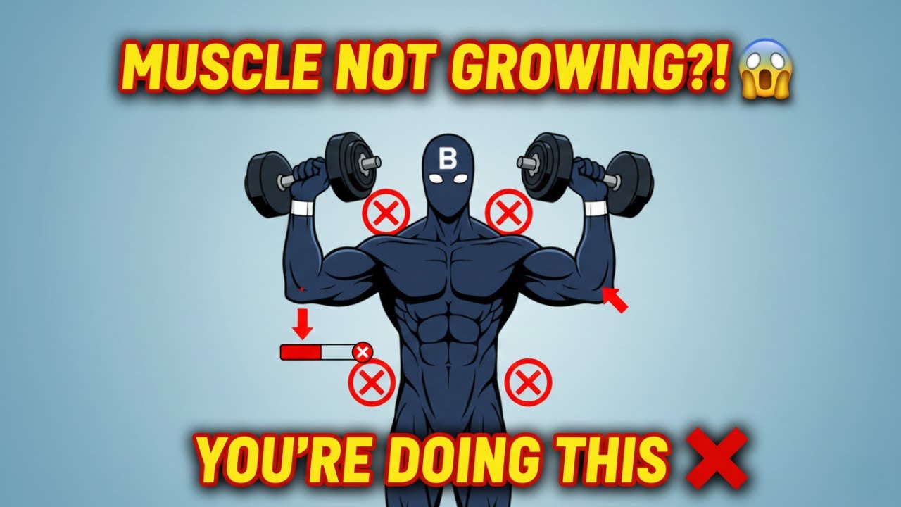 Workout Mistakes Slowing Your Muscle Growth