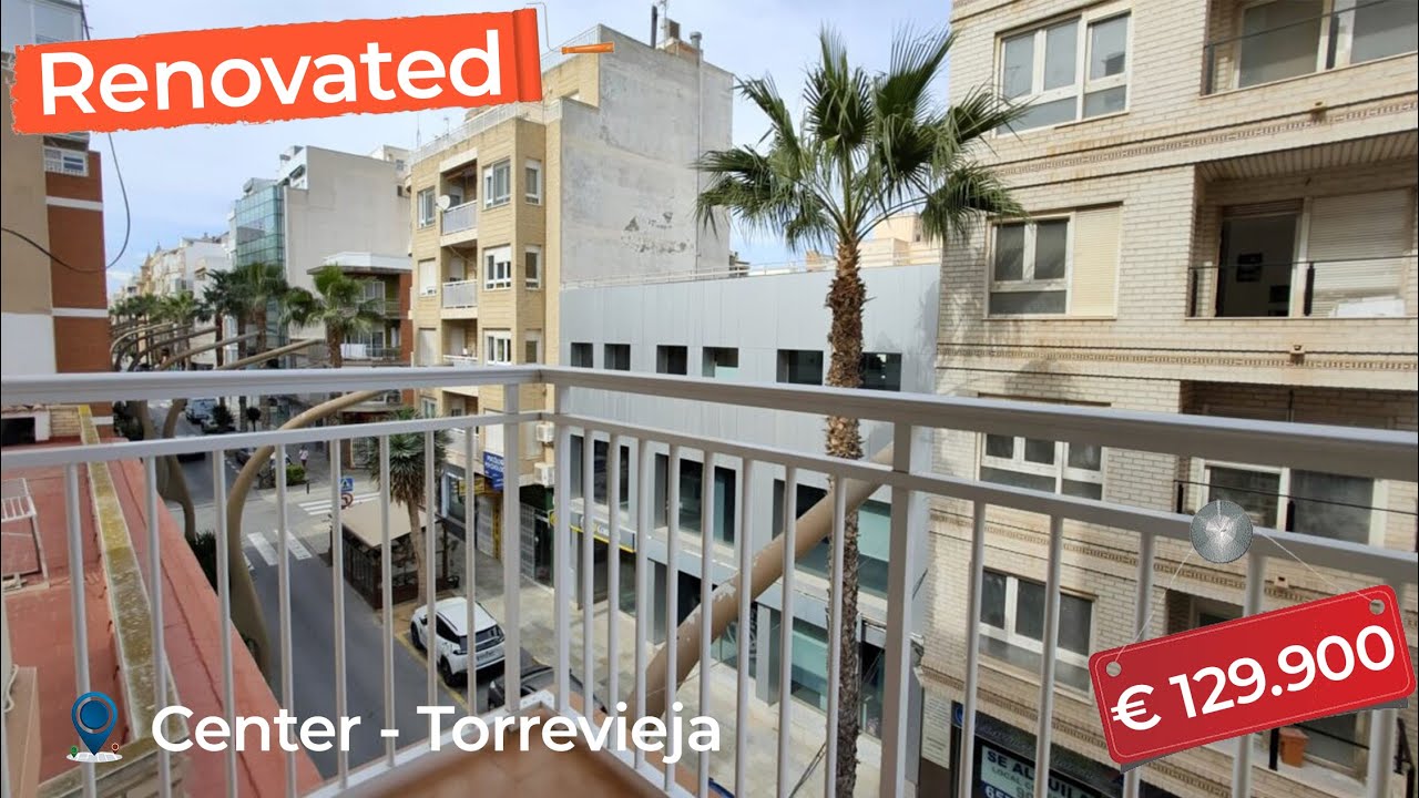 Beautiful renovated apartment two bedrooms Center Torrevieja