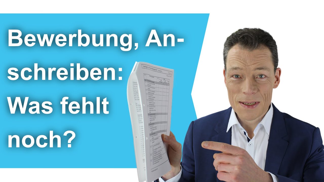 Bewerbung Anschreiben, Checkliste: Was fehlt noch? Muster perfekte Bewerbung // M. Wehrle