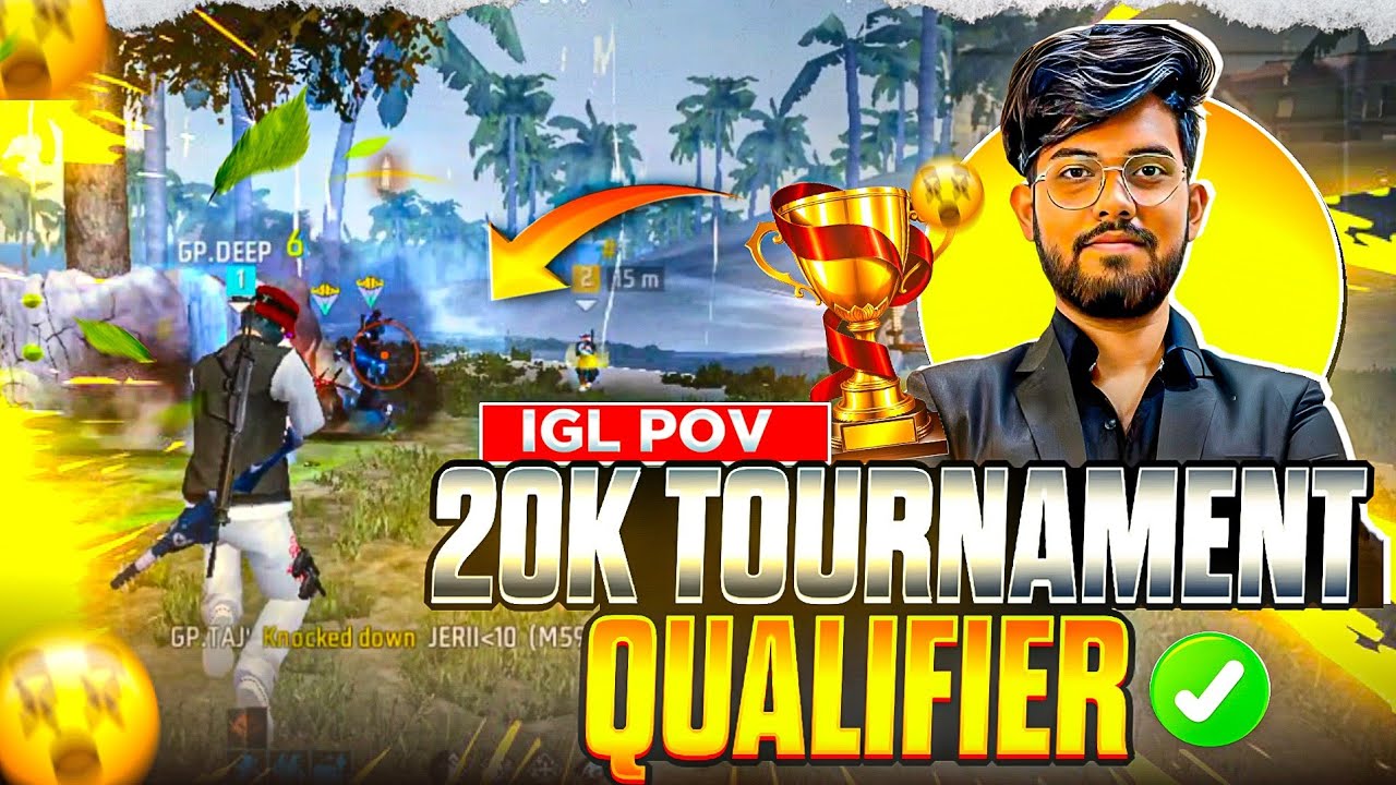 20k tournament Qulifer 🏆 : IGL POV 👀 Caster Reagan T1 Lobby Full Pressure! 🔥