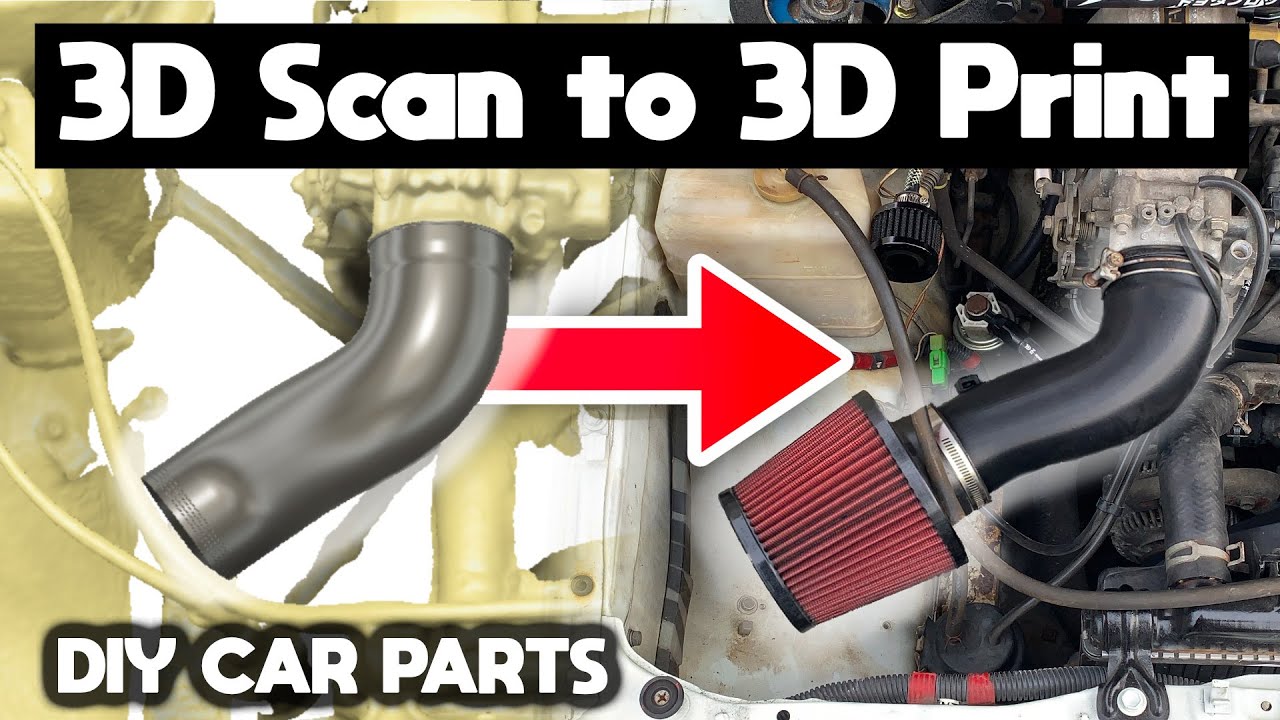 Your wouldn't Download an Intake... | How to use 3D Scanning to make your own Car Parts!