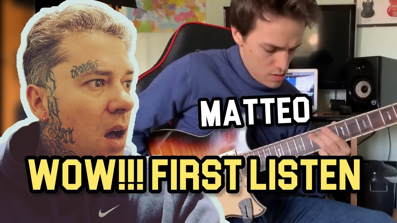 My FIRST TIME REACTION to Matteo Mancuso - The Great Wall - Driftlab WOW!!
