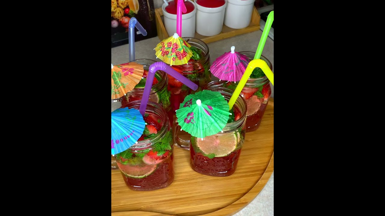 КЛУБНИЧНЫЙ МОХИТО🍓/МОХИТО/ФРЕШ/ЛЕТНИЙ МОХИТО/НАПИТОК ЛЕТА