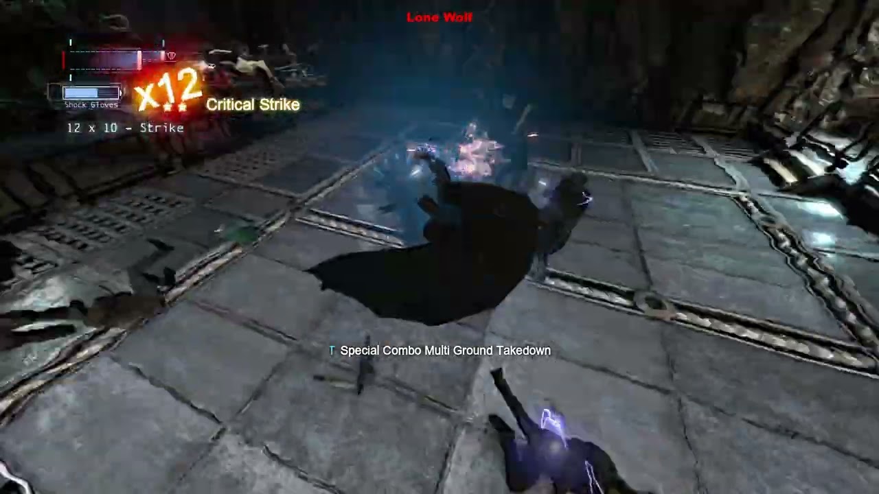 Advanced Weapon Techniques Combat Training Batman Arkham Origins #80