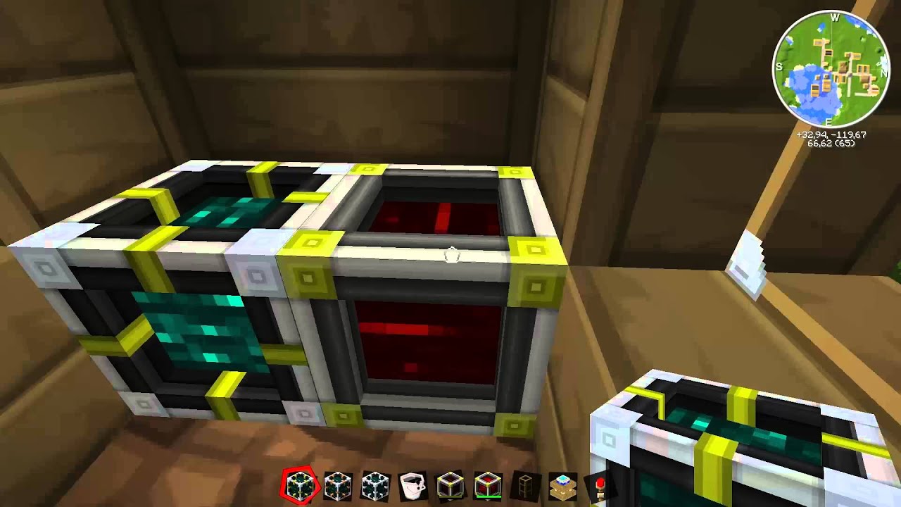 Energy Tesseract, Item Tesseract, Liquid Tesseract [TUT]l Thermal Expansion (Tekkit Lite) German