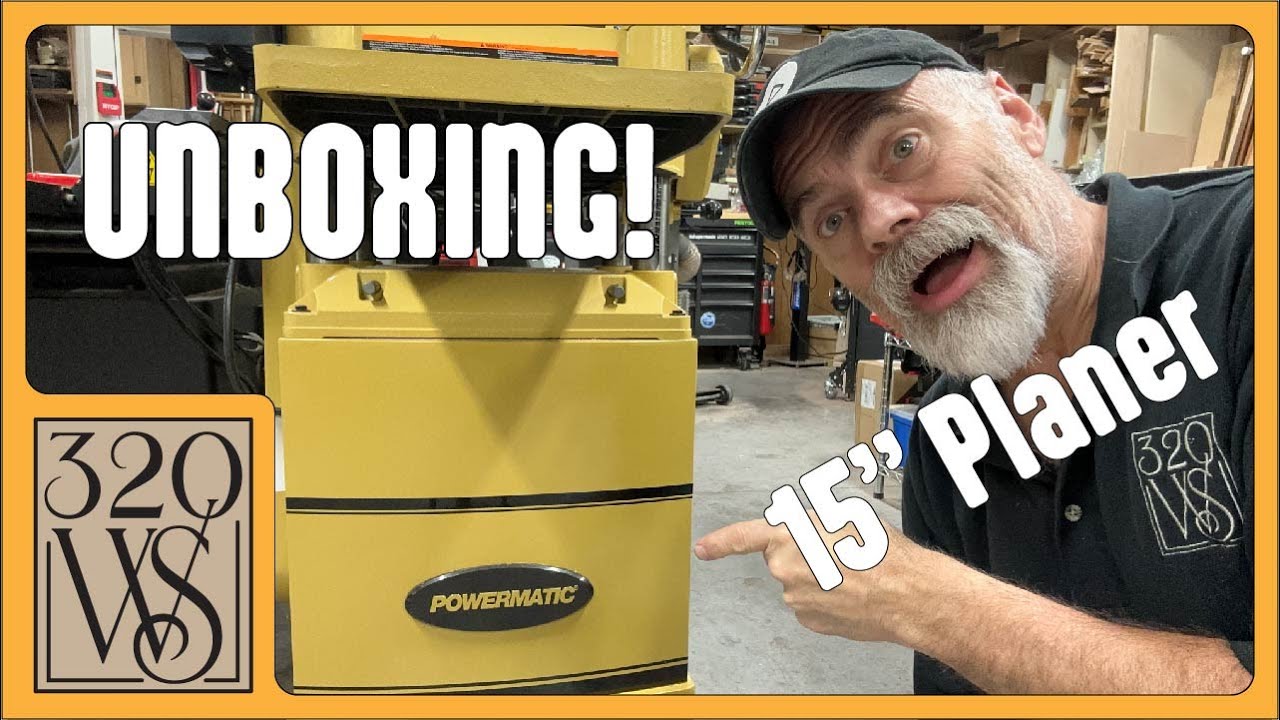 Powermatic Planer Unboxing