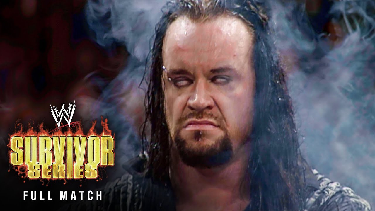 ПОЛНЫЙ МАТЧ: Скала против Гробовщика | Полуфинал турнира за титул WWE: Survivor Series 1998