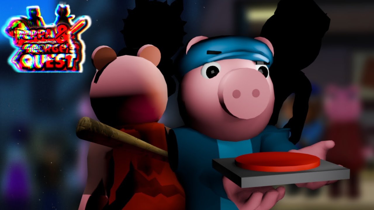 ПРИКЛЮЧЕНИЯ ПЕППЫ И ДЖОРДЖА: Мячи и пушки. | Roblox Piggy Animation