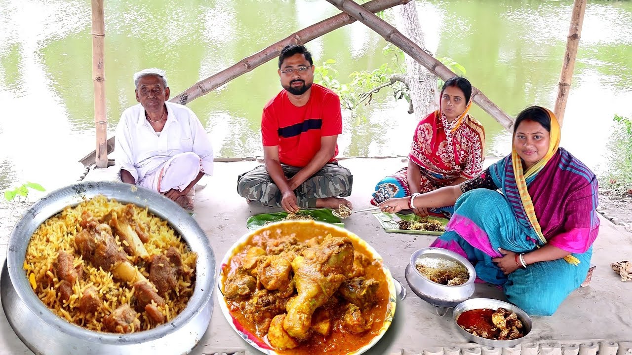 বাড়িতে বিরিয়ানি মশলা তৈরি করে রান্না করলাম মটন বিরিয়ানি আর চিকেন কষা||mutton biriyani recipe