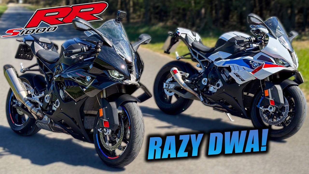 DWIE BMW S1000RR - CZY JEST R&Oacute;ŻNICA? JAZDA, OPINIE I POR&Oacute;WNANIE!