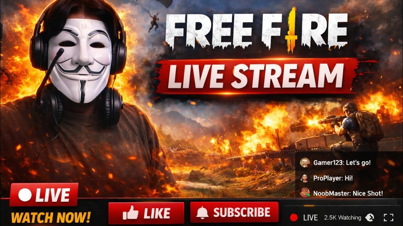 FREE FIRE LIVE 🔴 WITH SUBSCRIBE