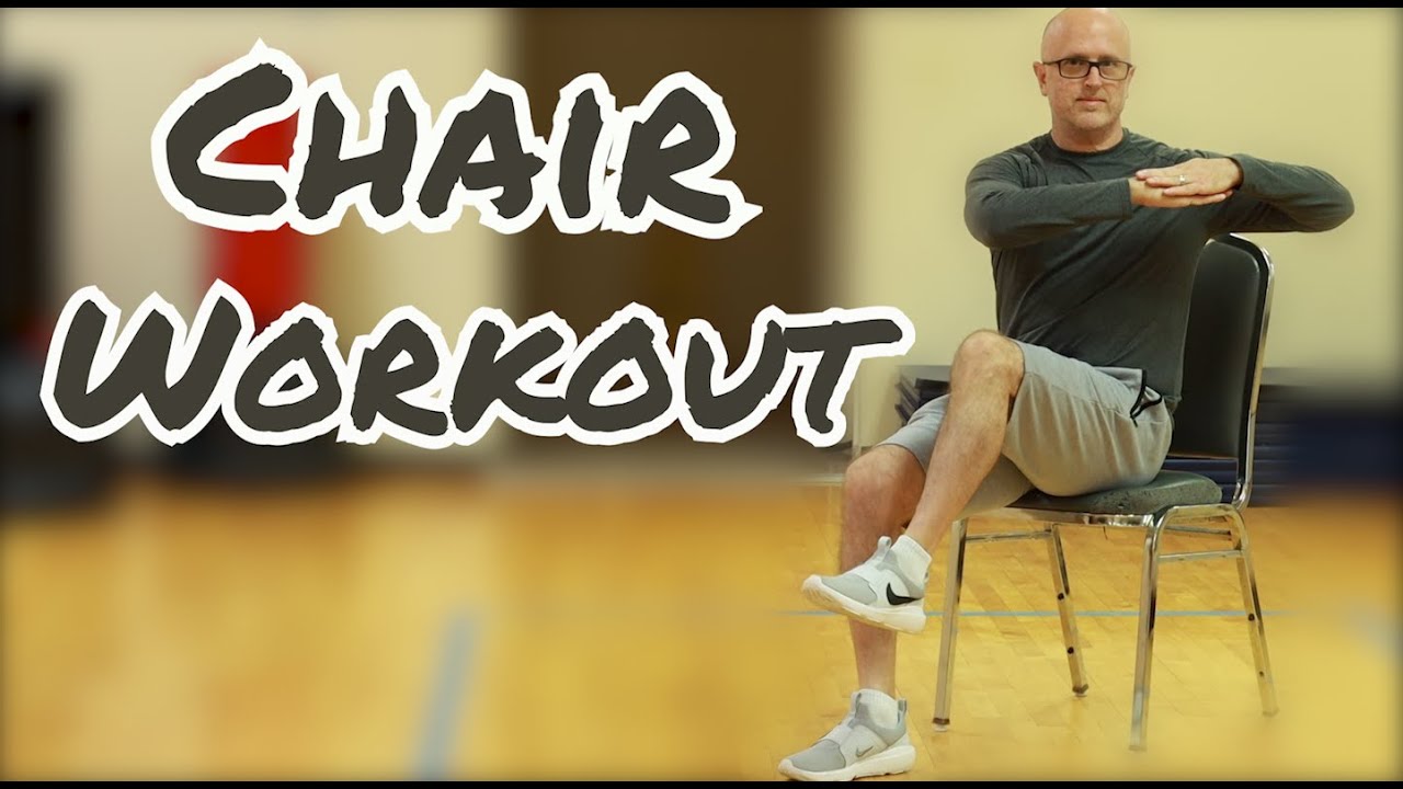 CHAIR EXERCISES FOR SENIORS (FOLLOW ALONG)
