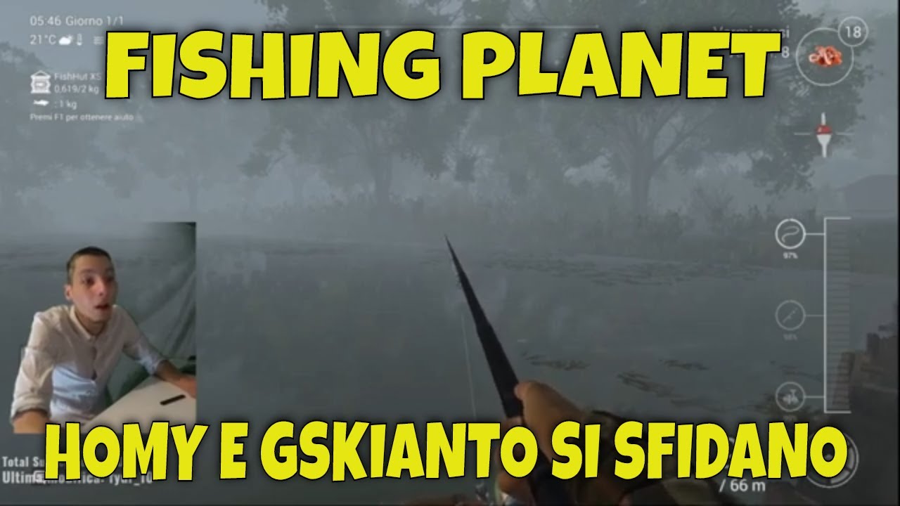 Homyatol & Il Maesto Gskianto giocano a Fishing Planet