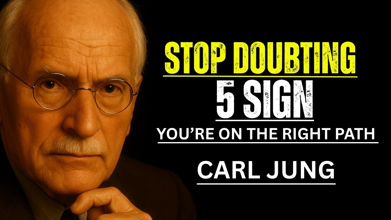 Stop Doubting Yourself! 5 Signs You’re on the Right Path | Carl Jung’s Life-Changing Wisdom