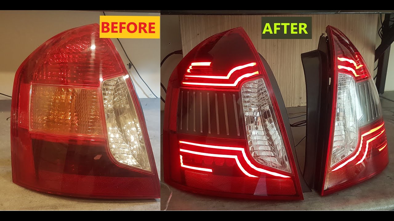 Как это сделано Hyundai Accent Era Led Tail Light