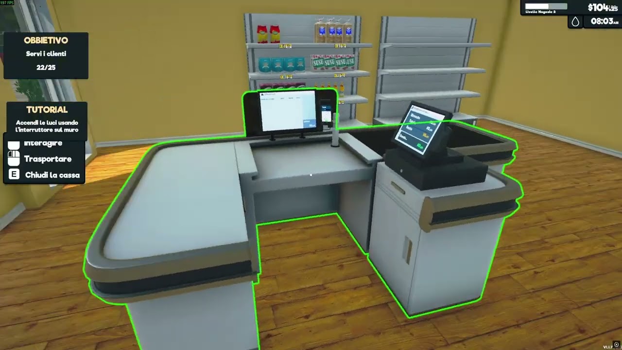 Vado a lavorare in un supermercato (Supermarket Simulator)