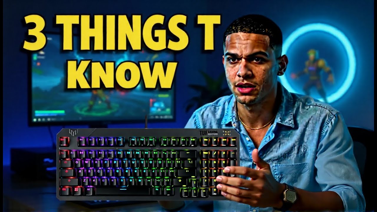 3 Things You Need To Know About The ASUS TUF Gaming K3 Gen II | Review