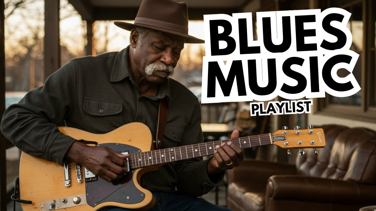 The Greatest Lady Blues Rock Ballads  | Soulful Guitar & Soothing Blues Melodies For Relaxing