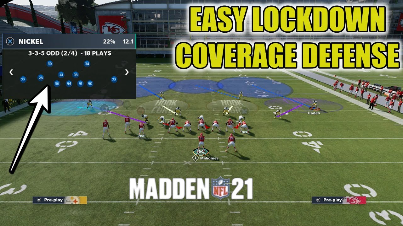 MOST DOMINANT MADDEN 21 COVERAGE DEFENSE! LOCK UP ANY OFFENSE WITH THIS EASY SETUP!